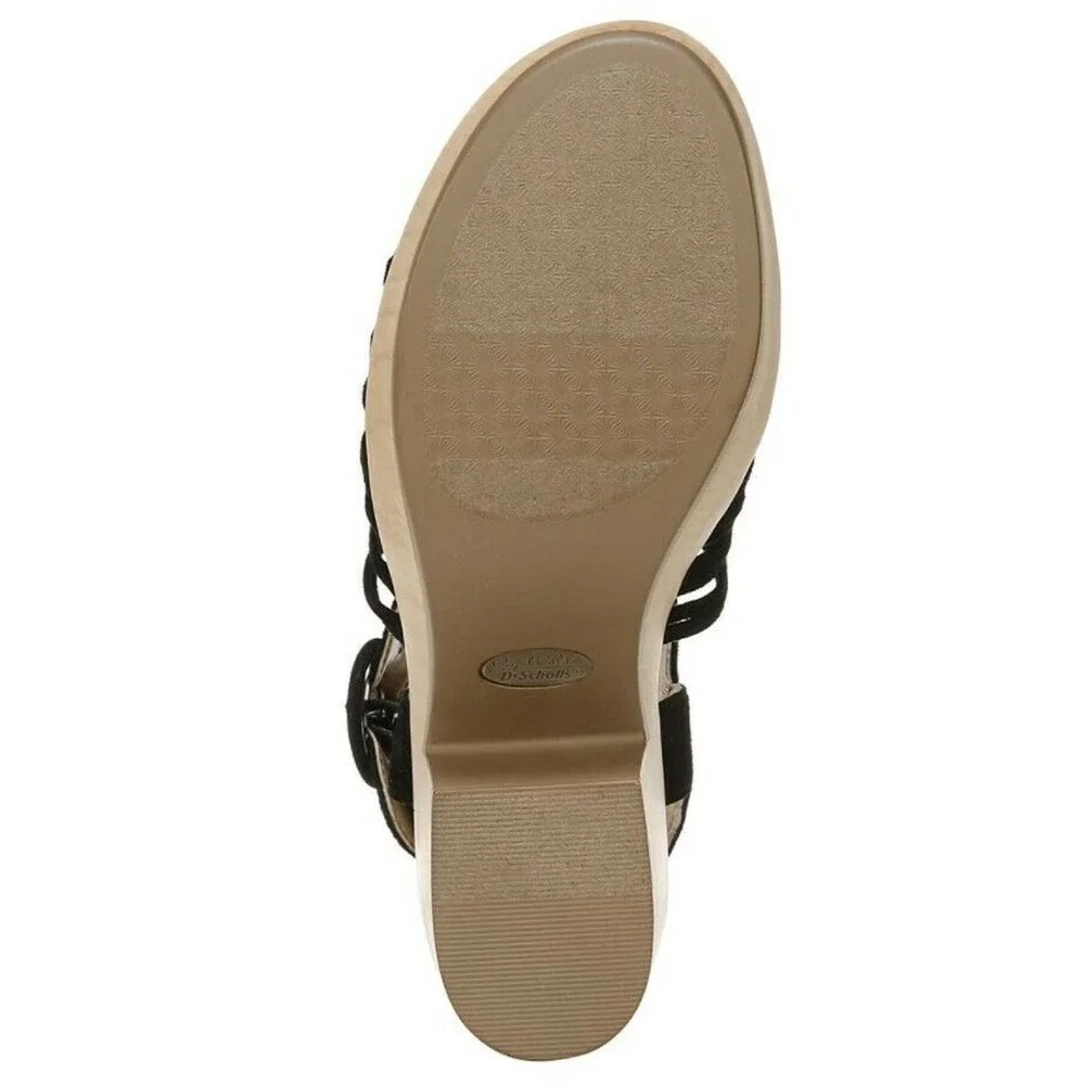 Dr. Scholl's‎ Beach Front Black Women Shoes Size 9 M Sandals